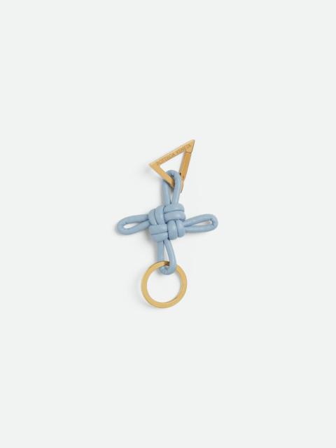 Bottega Veneta Key Ring Triangle Square Double Knot Keyring