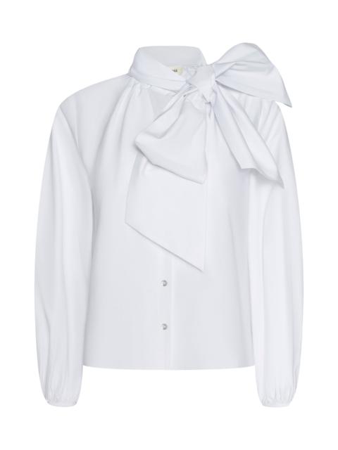 L'AGENCE Deon Tie-Neck Blouse