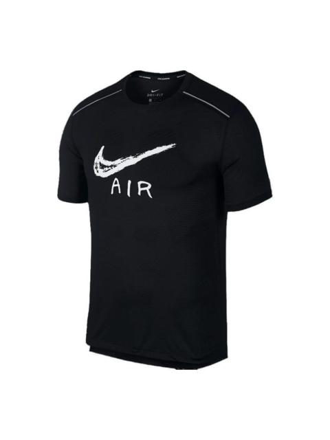 Nike Nike Running Miler logo T-Shirt 'Black' AQ6848-010
