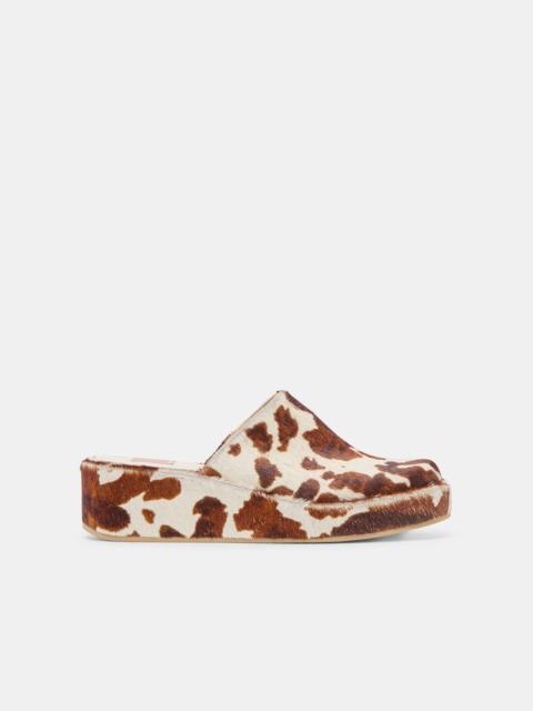 dolce vita ROSITA FLATS COCOA TAURUS CALF HAIR