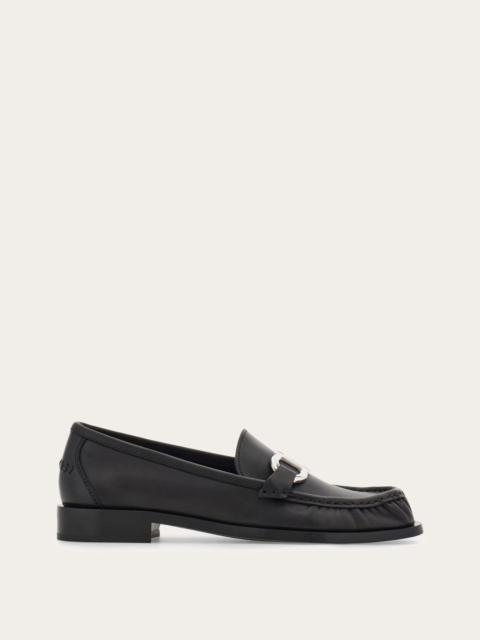 FERRAGAMO Gancini ornament moccasin