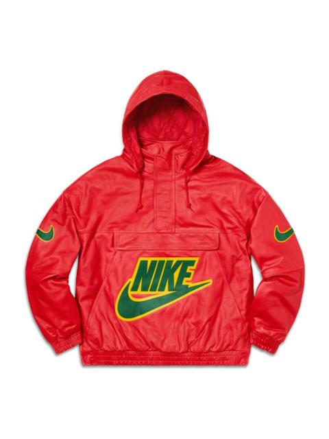 Nike Nike x Supreme Nike Leather Anorak 'Red' CK6218-687