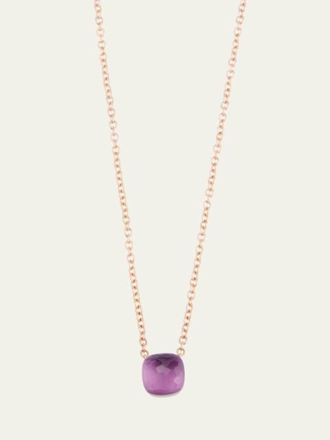 Pomellato 18K Gold Nudo Pendant with Amethyst