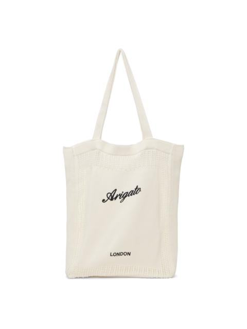 Axel Arigato Off-White Oceane Knitted Shopper Tote