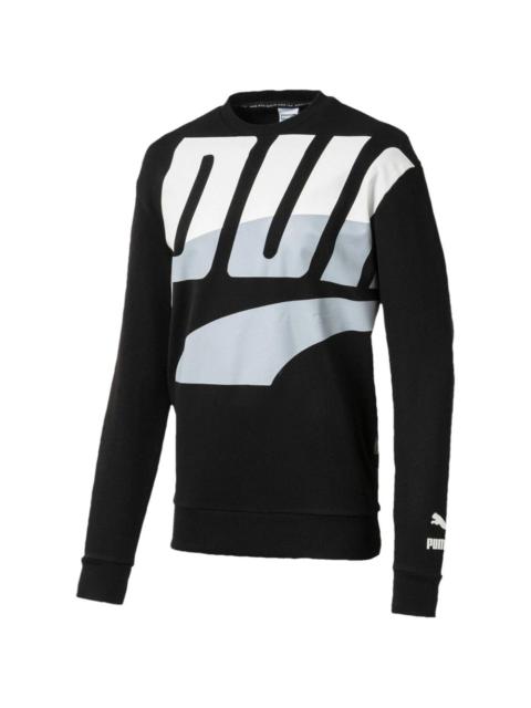 PUMA Loud Pack crew-neck long-sleeve T-shirt