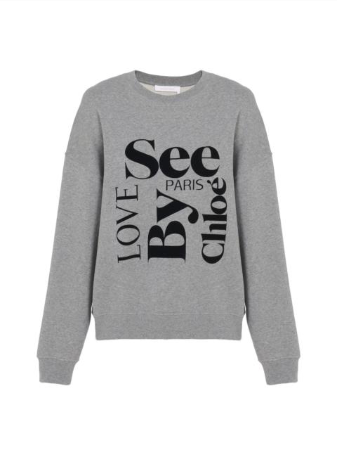 See by Chloé PRINTED SWEATSHIRT