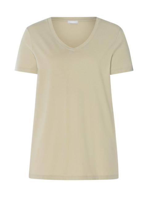 HANRO Sleep And Lounge Relaxed V-Neck T-Shirt