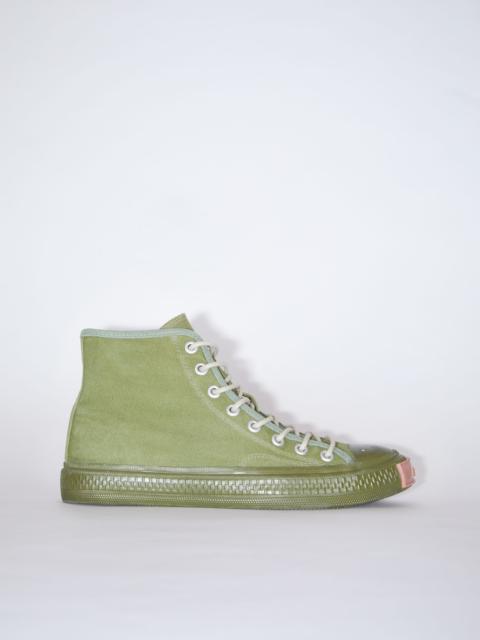 Acne Studios High top sneakers - Olive green