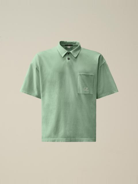 C.P. Company 20/1 Jersey Boxy Polo Shirt