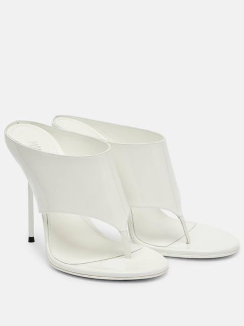 PARIS TEXAS Lidia 105 patent leather mules
