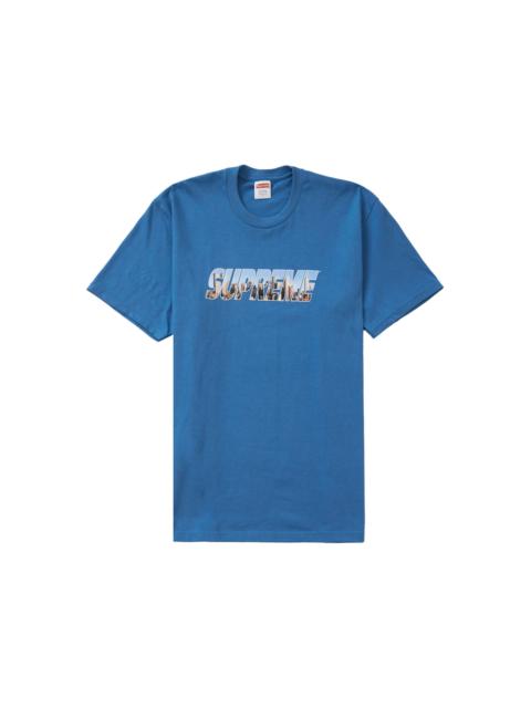 Supreme Gotham Tee Faded Blue