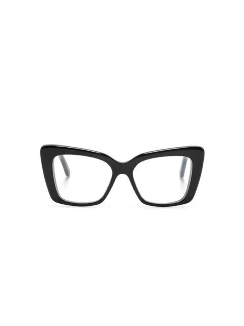 BALENCIAGA Everyday butterfly-frame glasses