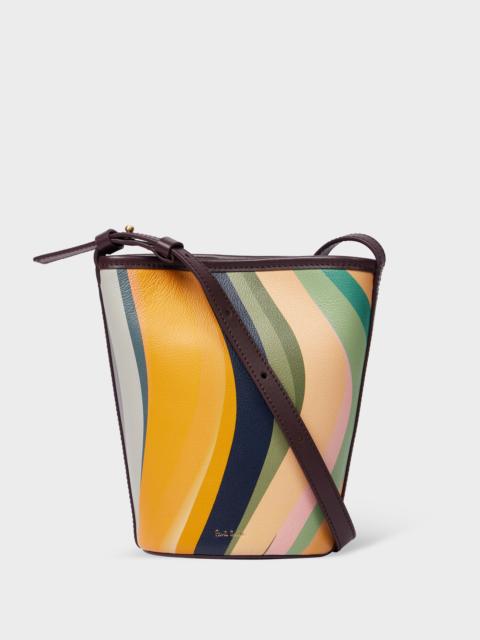 Paul Smith Women's Leather 'Swirl' Bucket Bag