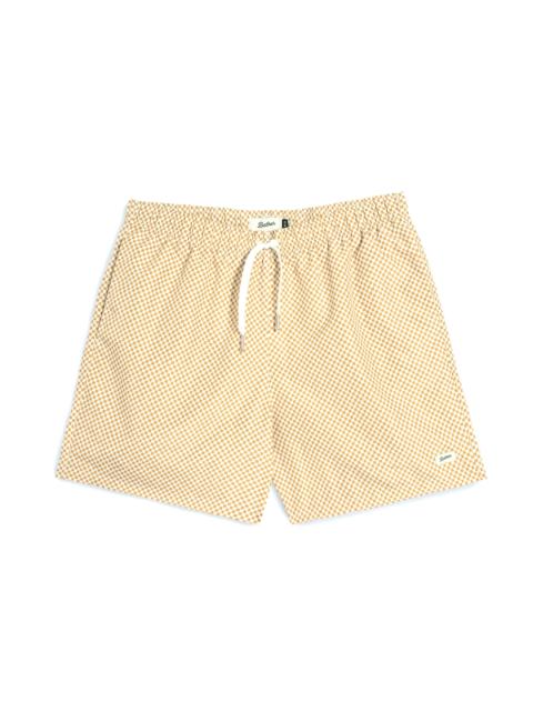 Bather Amber Checker Swim Trunk