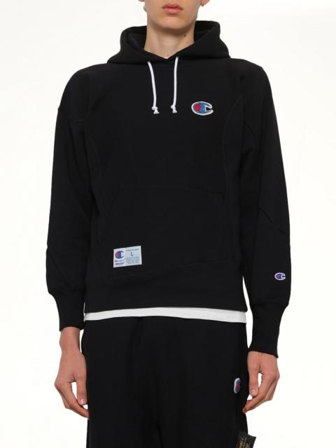 UNDERCOVER Undercover X Champion Hoodie in Black