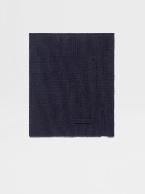 ZEGNA INK BLUE OASI CASHMERE NECK WARMER