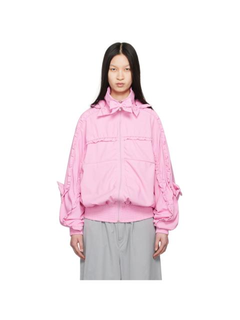 ABRA Pink Doll Bomber Jacket