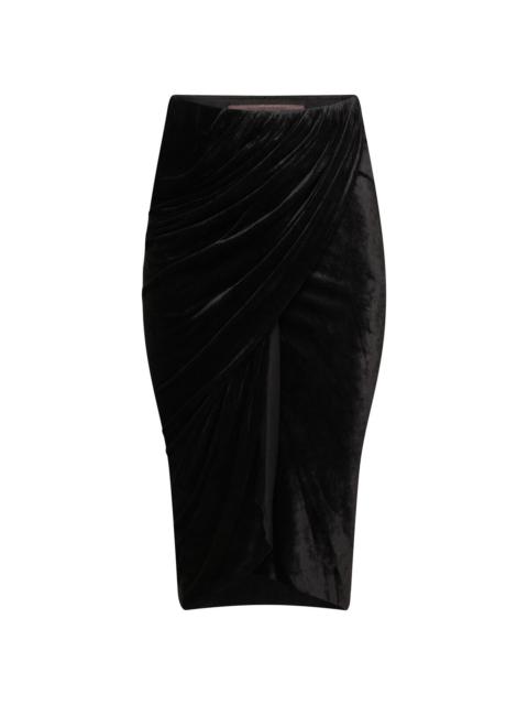 Rick Owens Lilies Vered Skirt in Black