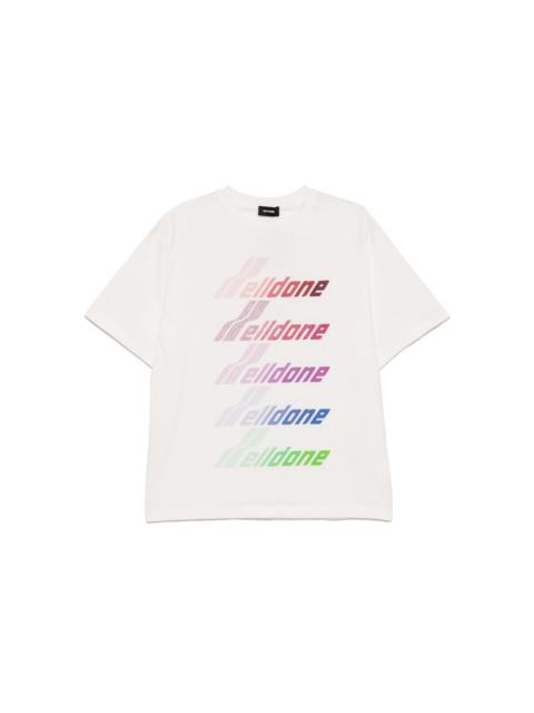 We11done Multi Logo T-shirt