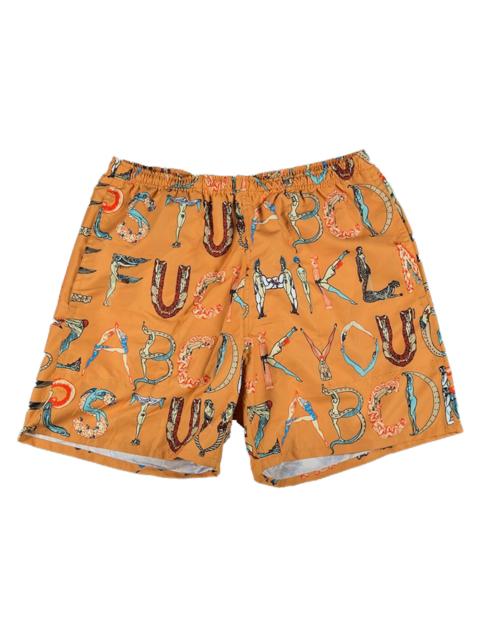 Supreme Supreme Alphabet Water Short Orange