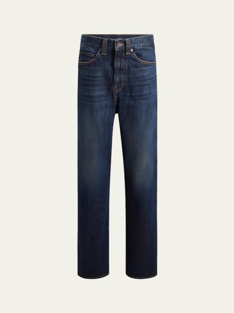 Bonnie Straight-Leg Dark Wash Jeans