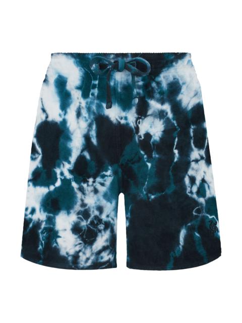 Vilebrequin Women Terry Shorts Rough Ocean Tie & Dye