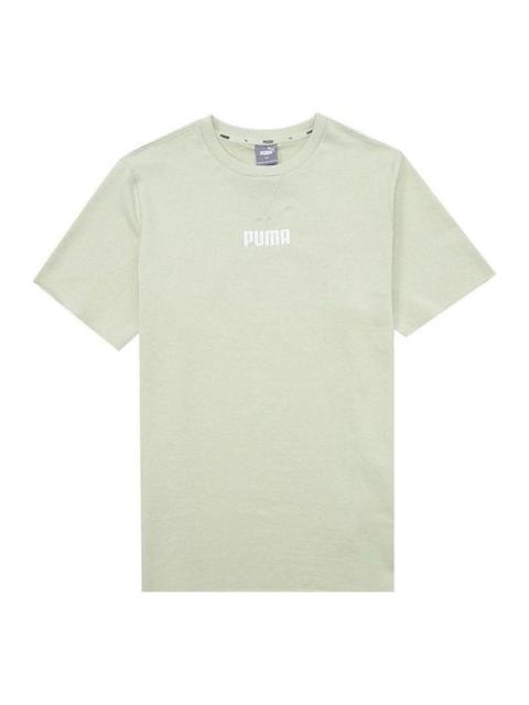 PUMA PUMA Basic Logo T-Shirts 'Green' 849593-33