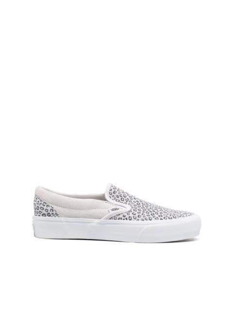 Classic leopard-print slip-on sneakers