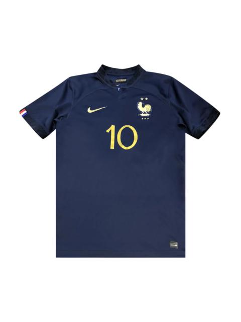 Nike France World Cup Home Shirt #10 Mbappe 'Blue'