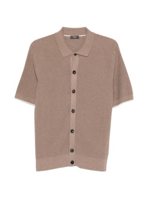 PESERICO buttoned short-sleeve shirt