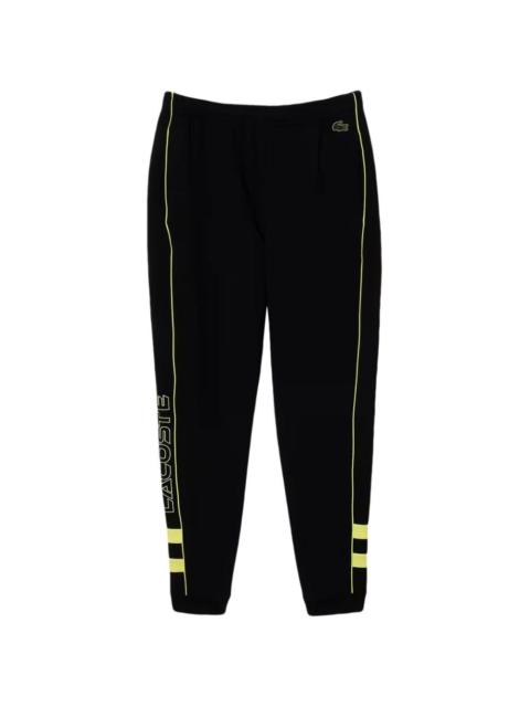 LACOSTE embroidered regular-fit track pants