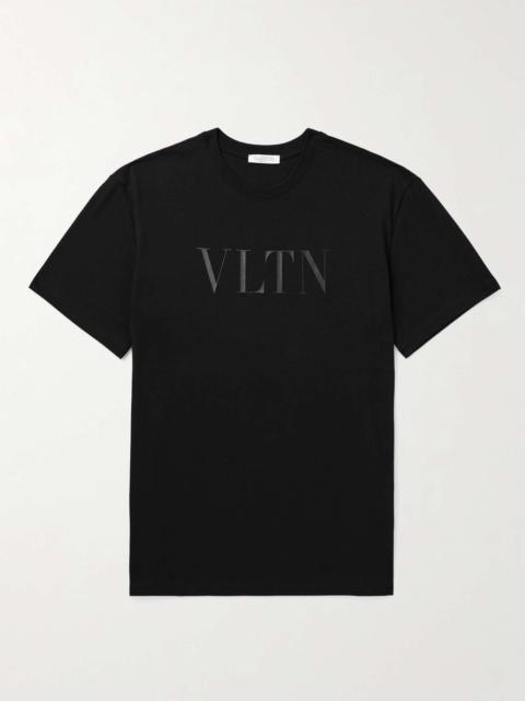 Valentino Logo-Print Cotton-Jersey T-Shirt