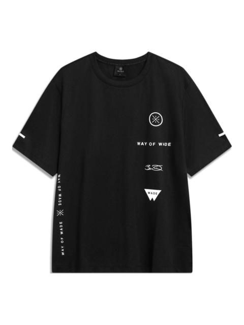 Li-Ning Li-Ning Wade Of Wade Logo T-shirt 'Black' ATST237-1