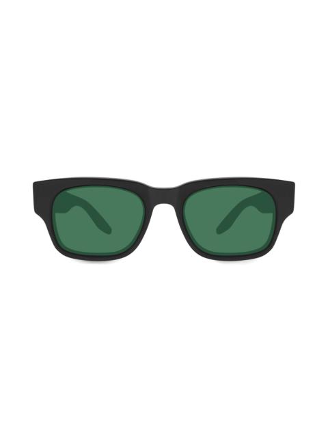 BARTON PERREIRA Men's Dondi 50.5MM Rectangle Sunglasses - Black Green
