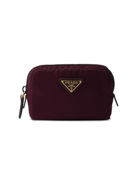 Prada Re-Nylon Necessaire Pouch - Dark Red