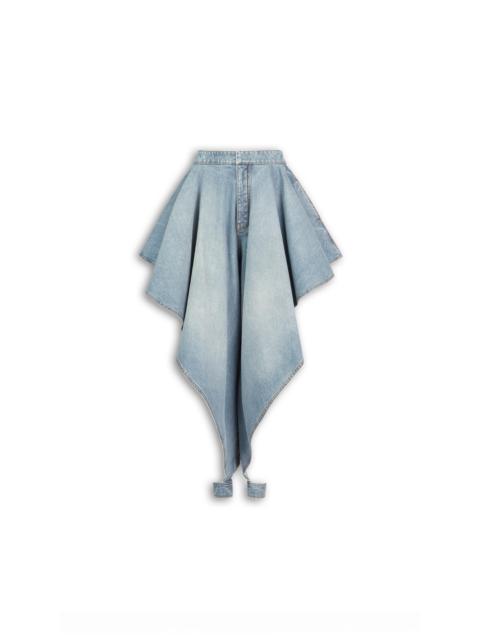 Alaïa PANELLED FADED JEANS