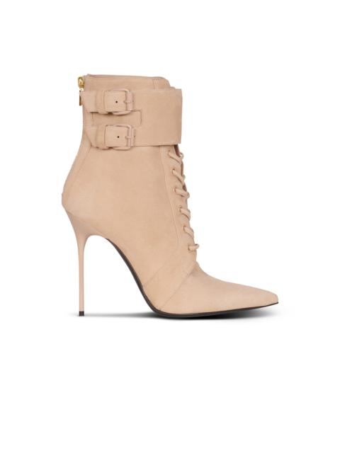 Suede Uria ankle boots