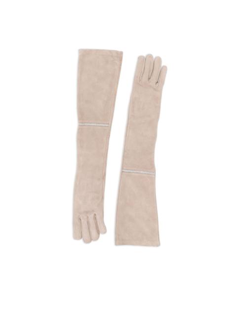PESERICO bead-embellished gloves