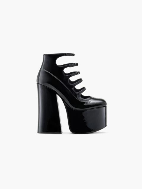 THE PATENT LEATHER KIKI ANKLE BOOT