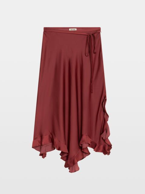 Zadig & Voltaire Jeto Satin Skirt
