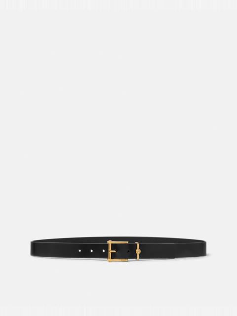 VERSACE Column Leather Belt 3 cm