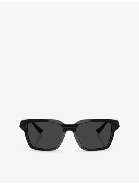 Ferrari FH2011U Square-Frame Acetate Sunglasses