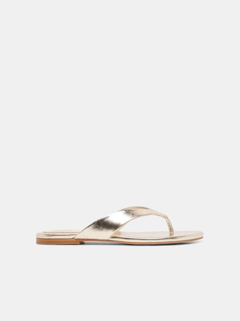 dolce vita LINNET SANDALS LT GOLD LEATHER