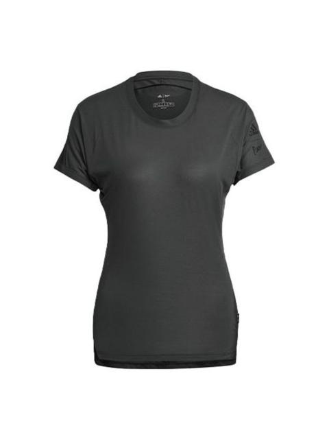 adidas (WMNS) adidas Agravic Trail All-Around Parley T-Shirt 'Black' H31020