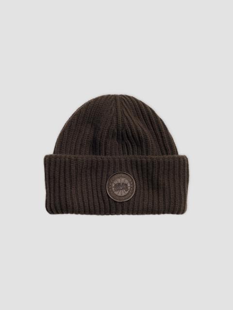 Canada Goose Women's Logo Merino Wool-Cashmere Toque - Arabica
