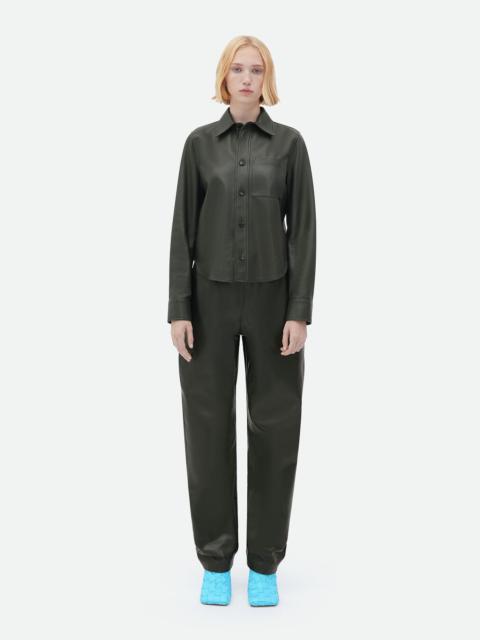 Bottega Veneta soft leather shirt