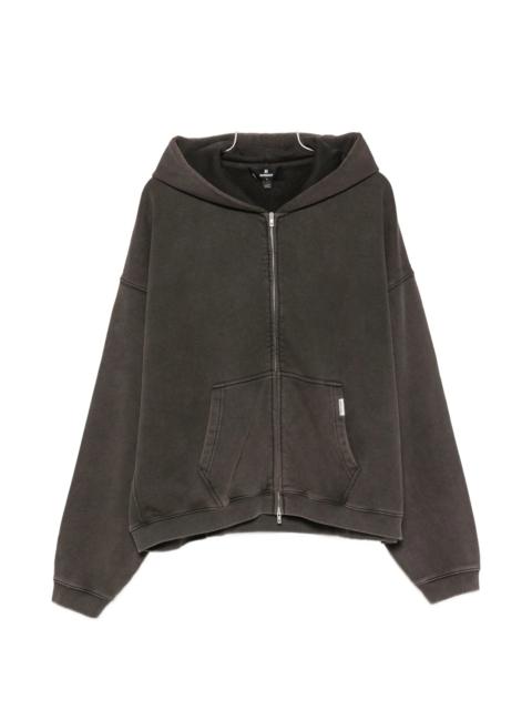REPRESENT Represent Initial Zip-up Cotton Hoodie