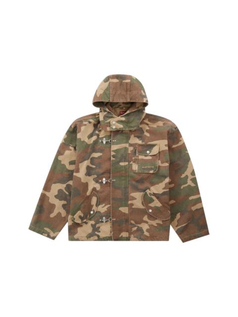Supreme Canvas Clip Jacket Tan Camo