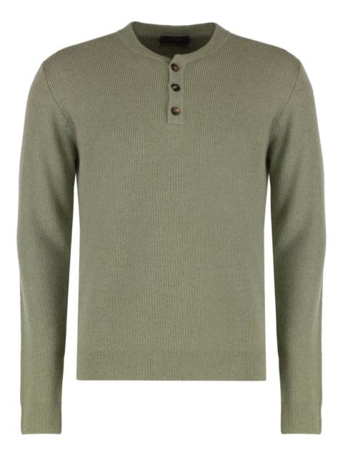 SLOWEAR ribbed virgin-wool sweater