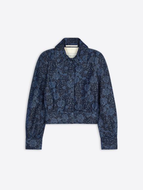 Dries Van Noten PRINTED DENIM JACKET